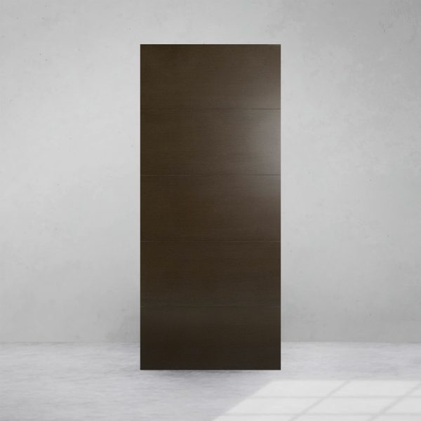 Puerta Premium 4 Lineas chocolate