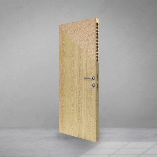 Puerta Semisólida Premium Moka