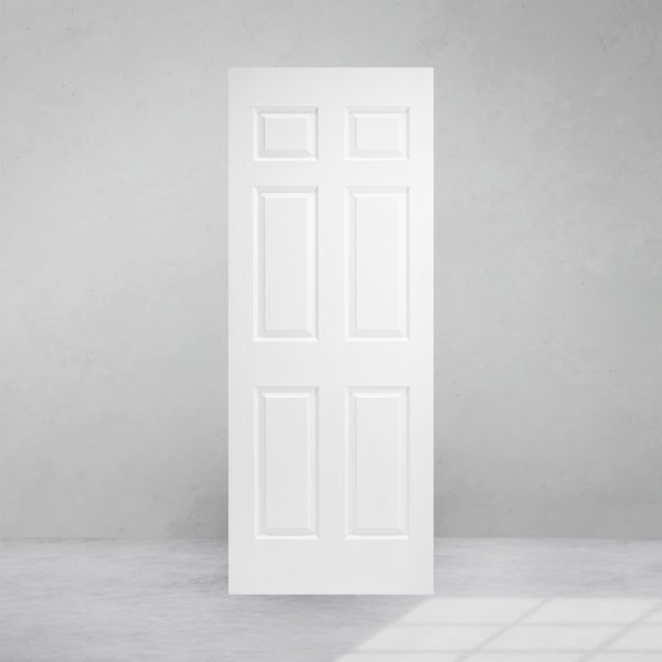 Puerta Alpina 6 paneles Blanco
