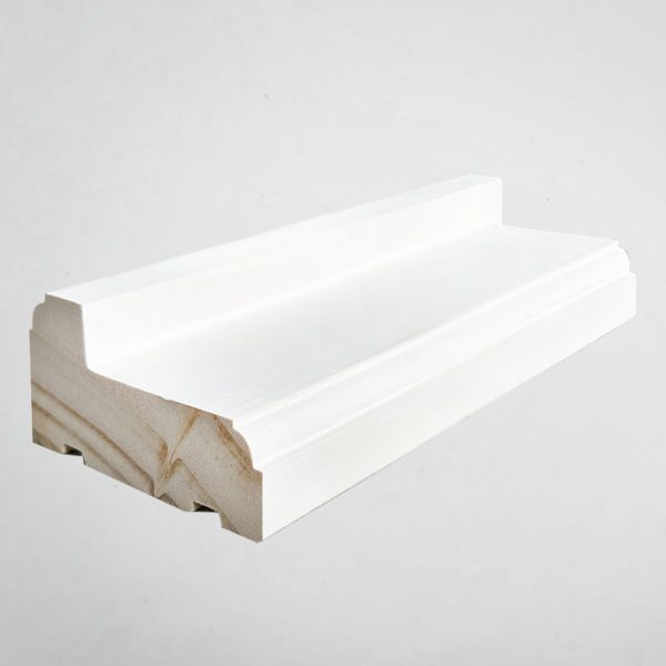 Marco de pino Rossy blanco 6cm
